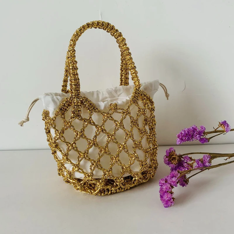 Netztasche mit Innenfutter Skanto