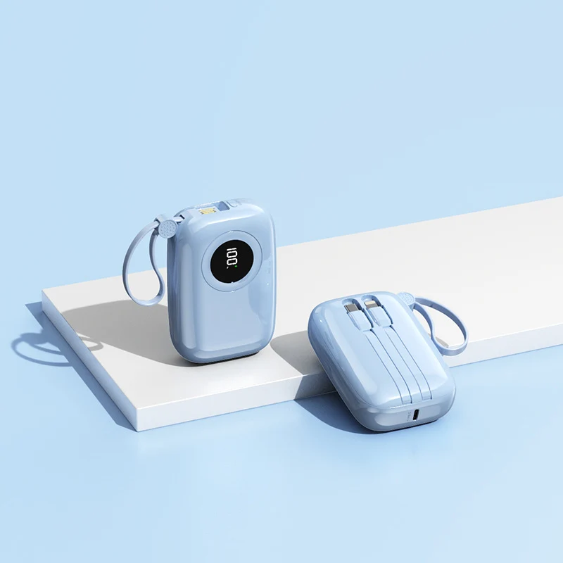 Multifunktions-Powerbank mit Digitalanzeige Skanto