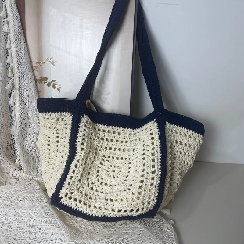 Handgemachte Stricktasche Skanto