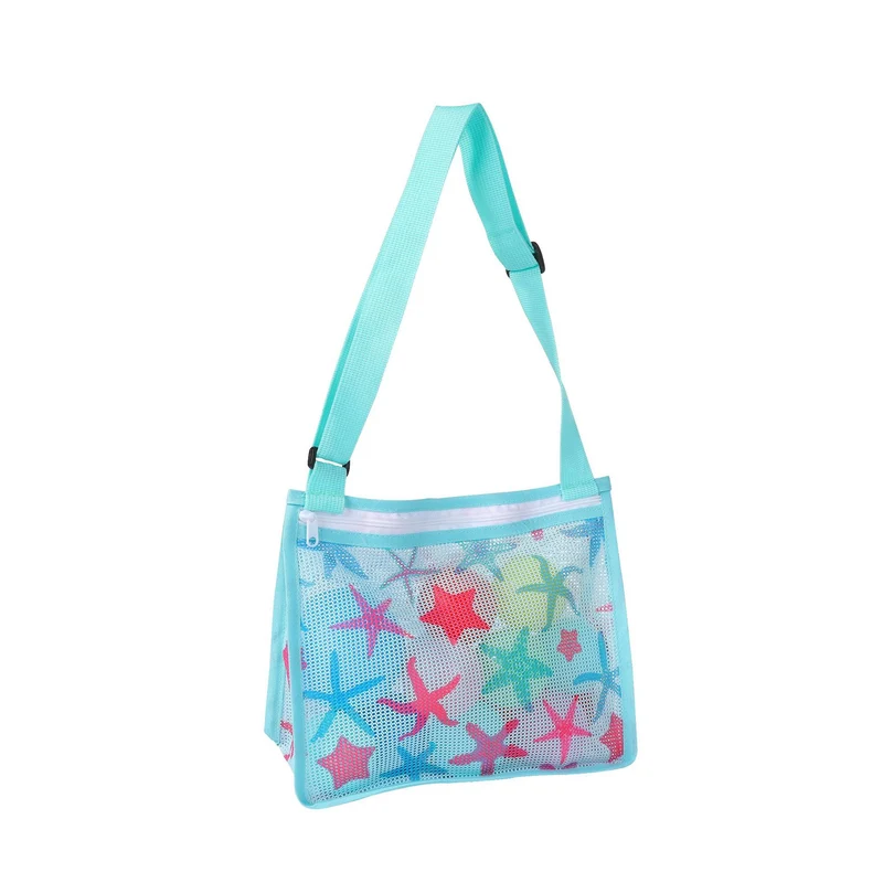 Mesh-Strandtasche mit praktischem Reißverschluss Skanto