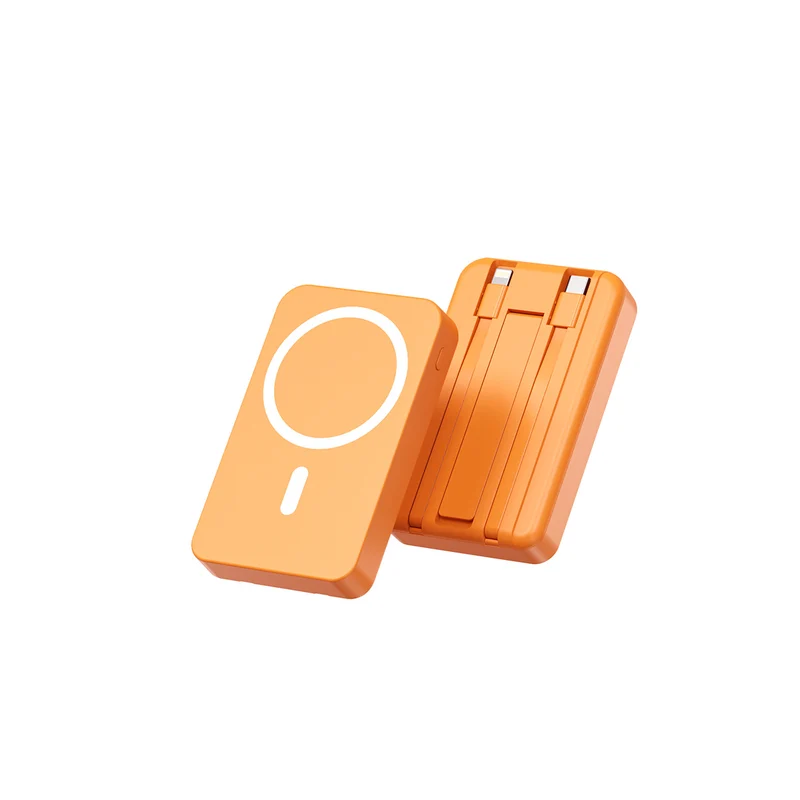 Tragbare Powerbank mit kabelloser Ladefunktion Skanto