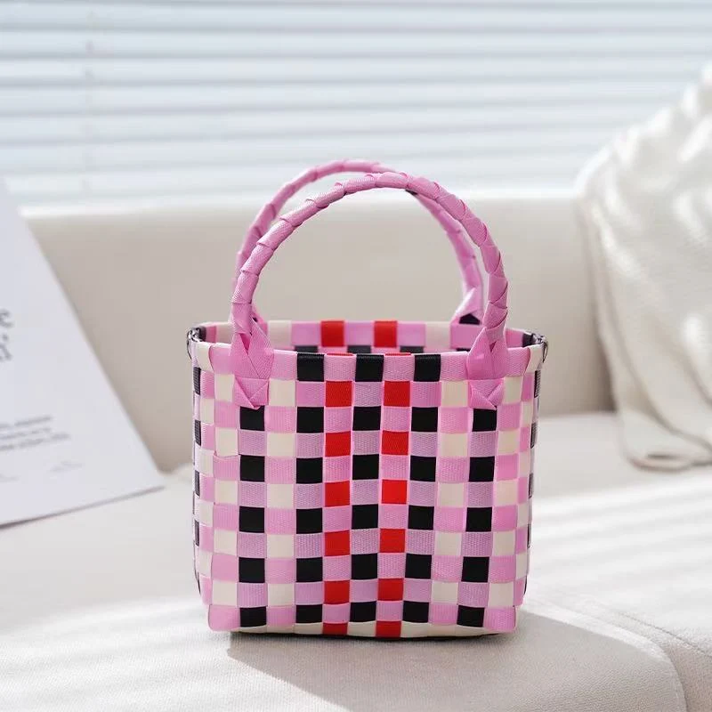Handgemachte Tasche aus wetterfestem Material Skanto