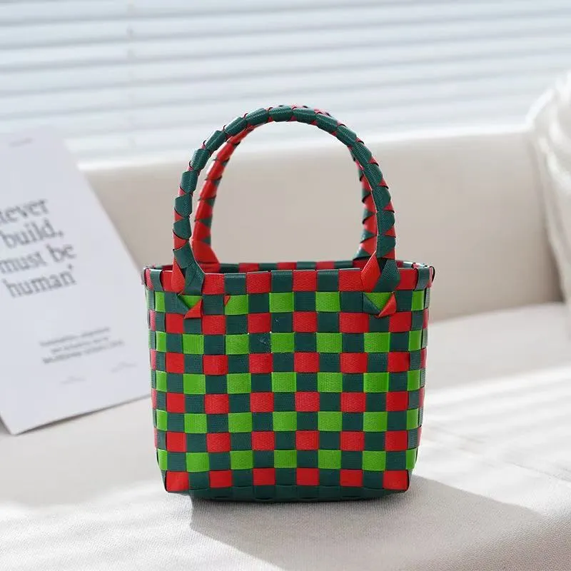 Handgemachte Tasche aus wetterfestem Material Skanto