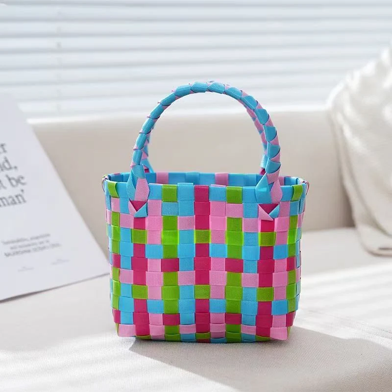 Handgemachte Tasche aus wetterfestem Material Skanto