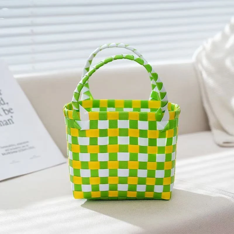 Handgemachte Tasche aus wetterfestem Material Skanto