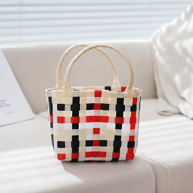 Handgemachte Tasche aus wetterfestem Material Skanto