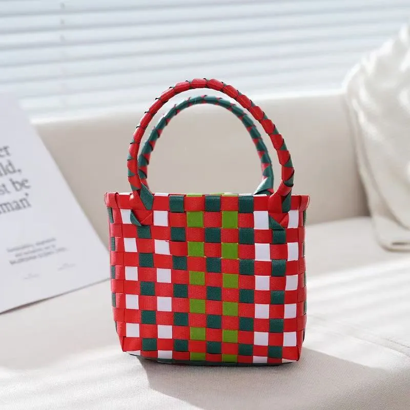 Handgemachte Tasche aus wetterfestem Material Skanto