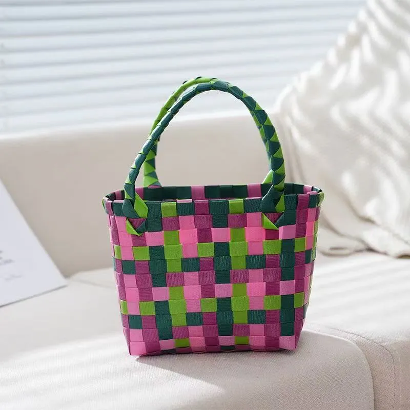 Handgemachte Tasche aus wetterfestem Material Skanto
