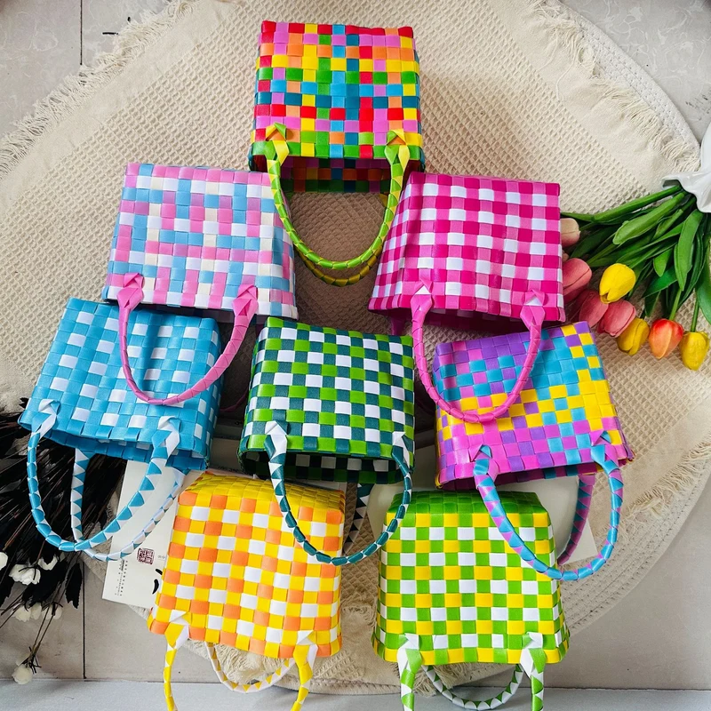 Geflochtene Jutetasche Skanto