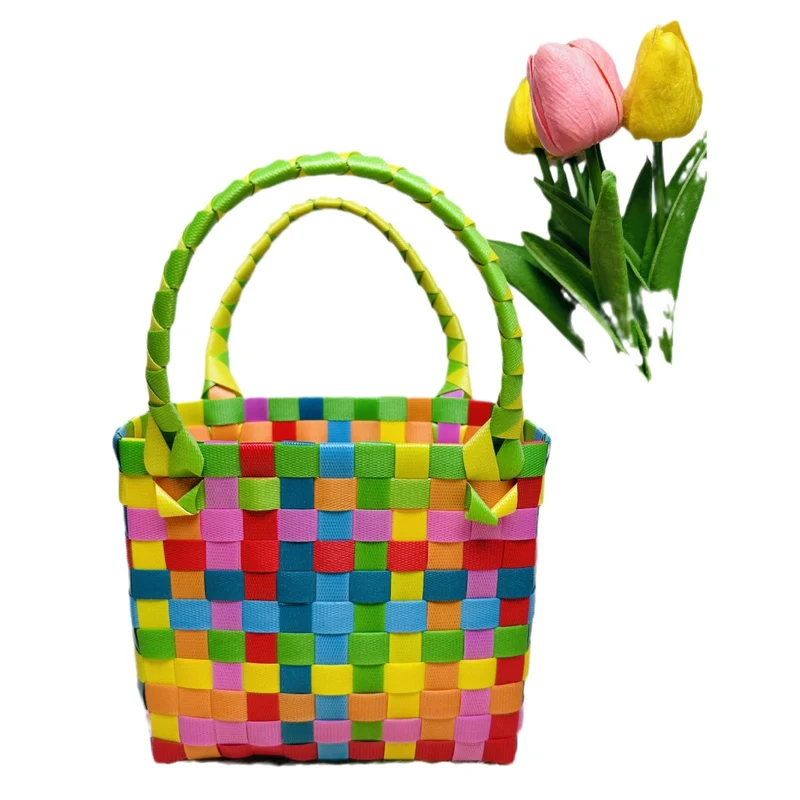 Geflochtene Jutetasche Skanto