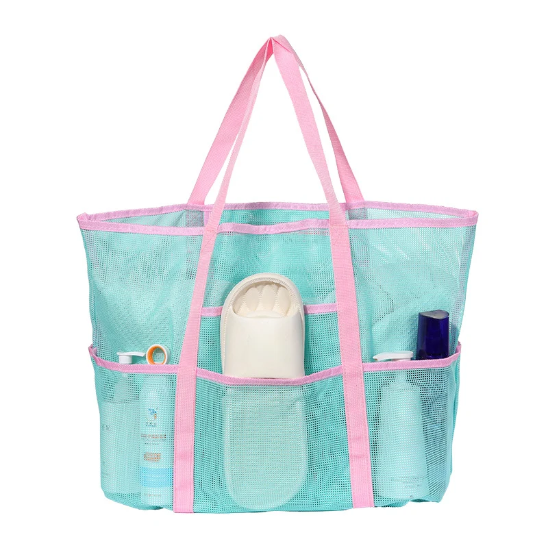 Geräumige und atmungsaktive Mesh-Strandtasche Skanto