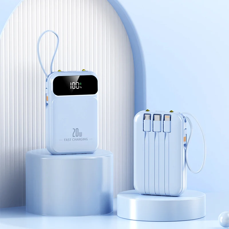 Portable Powerbank mit Schnellladefunktion Skanto