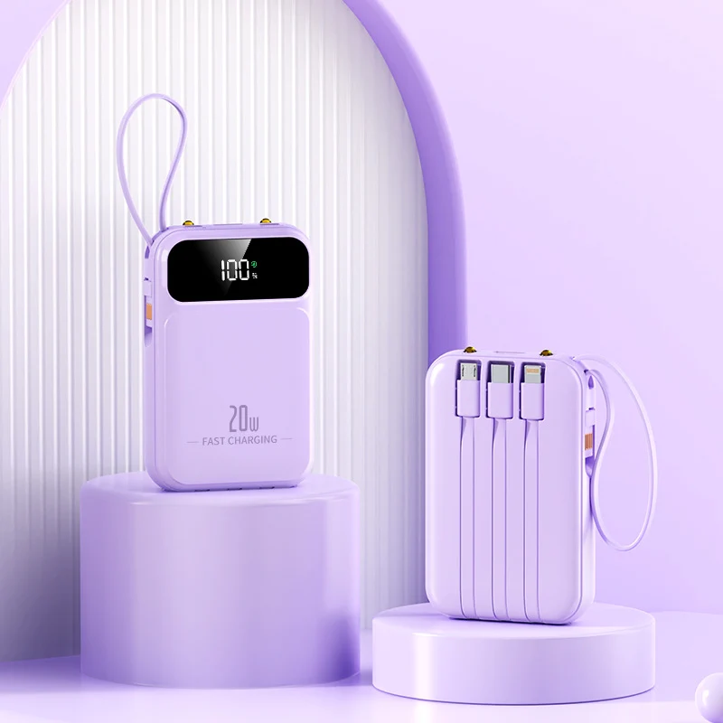 Portable Powerbank mit Schnellladefunktion Skanto