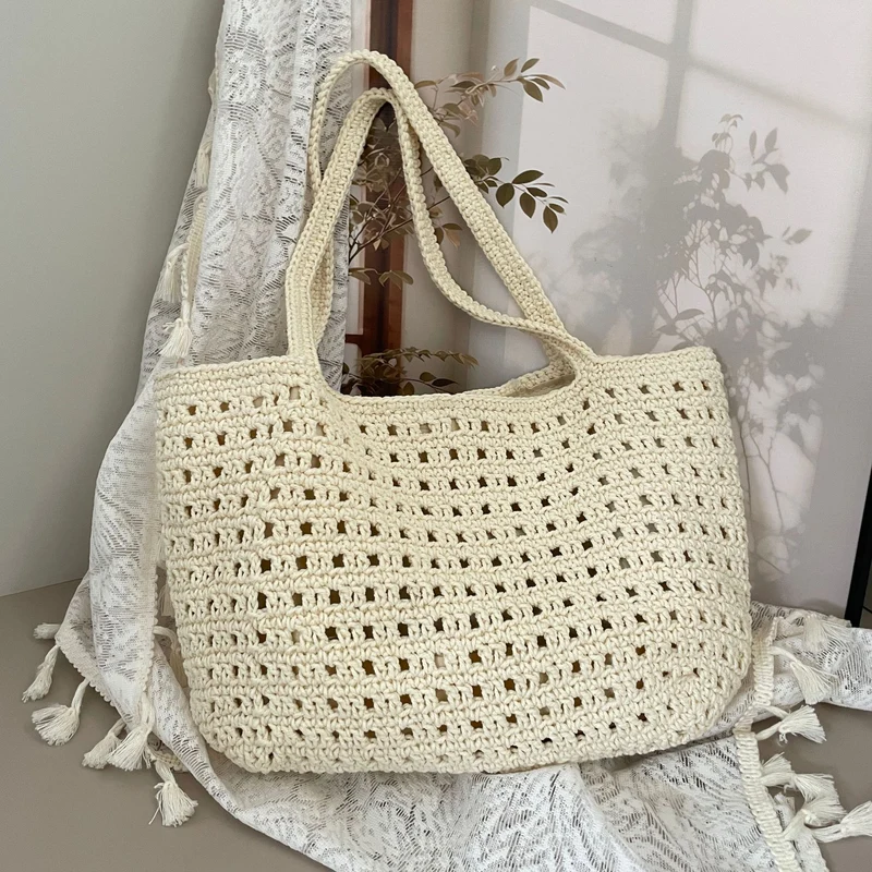 Gehäkelte Strandtasche Skanto