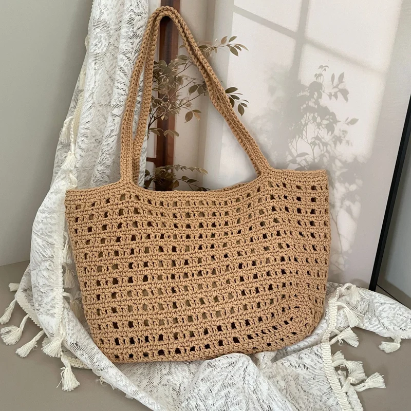 Gehäkelte Strandtasche Skanto