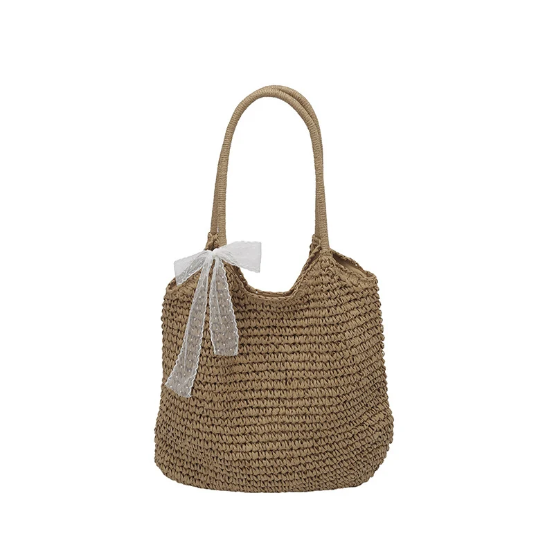 Stylische Handtasche aus geflochtenem Material Skanto