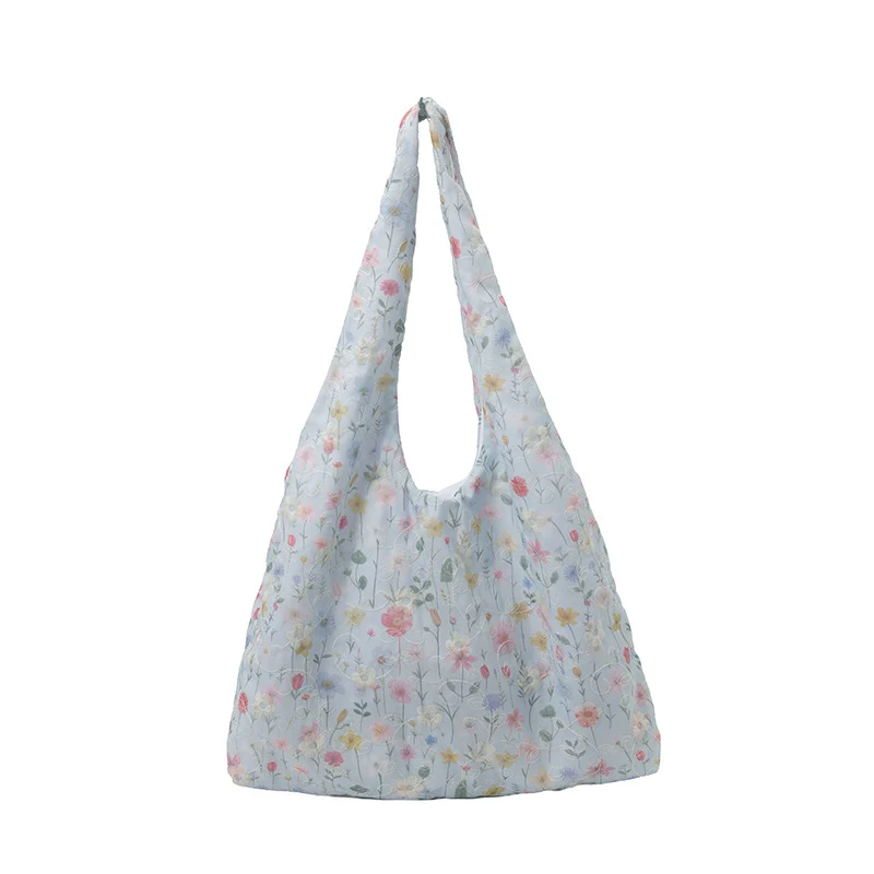 Praktische Einkaufstasche mit Blumenmuster Skanto