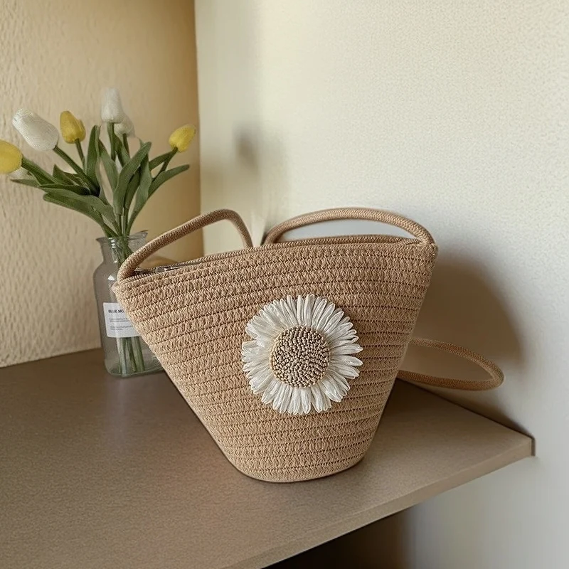 Handtasche mit Blumenmuster Skanto