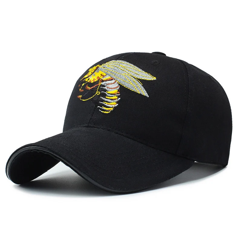 Bestickte Baseballkappe für Herren mit Insektenmotiv Skanto