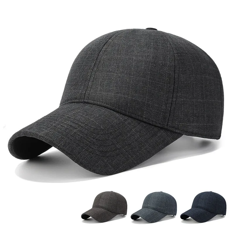 Klassische strukturierte Baseballkappe für Herren Skanto 1783927306