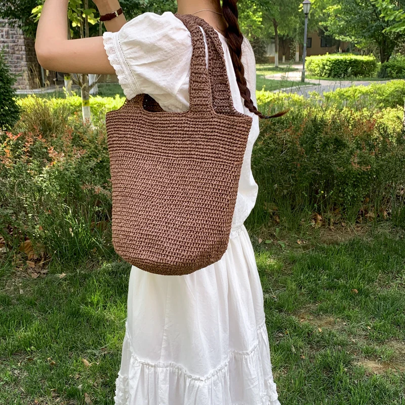 Handgemachte Strohtasche Skanto