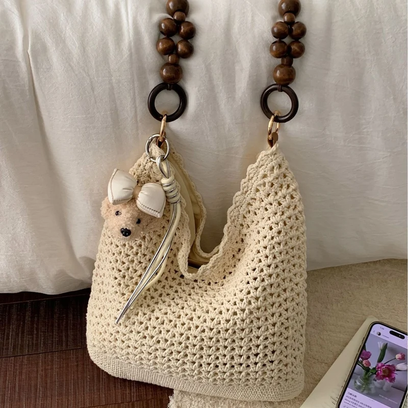 Handgemachte Stricktasche Skanto
