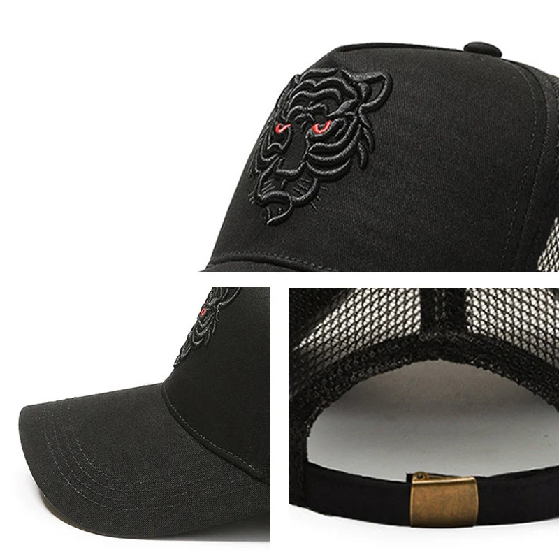 Klassische Baseballkappe für Herren mit Mesh-Rückseite Skanto