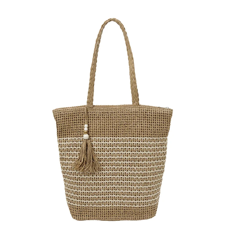 Elegante gewebte Strandtasche Skanto
