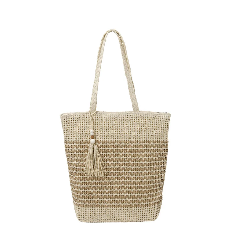 Elegante gewebte Strandtasche Skanto