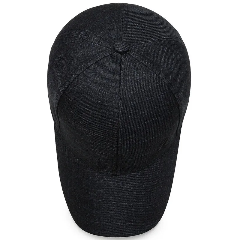 Herren Lässige Denim Baseballkappe Skanto