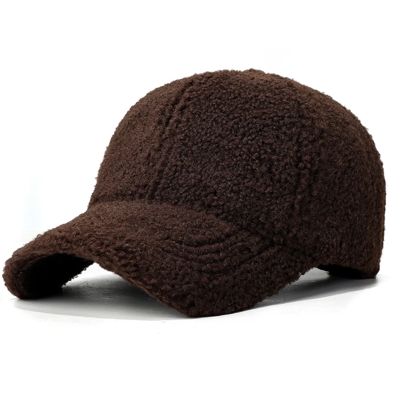 Damen Plüsch-Fleece-Baseballkappe Skanto