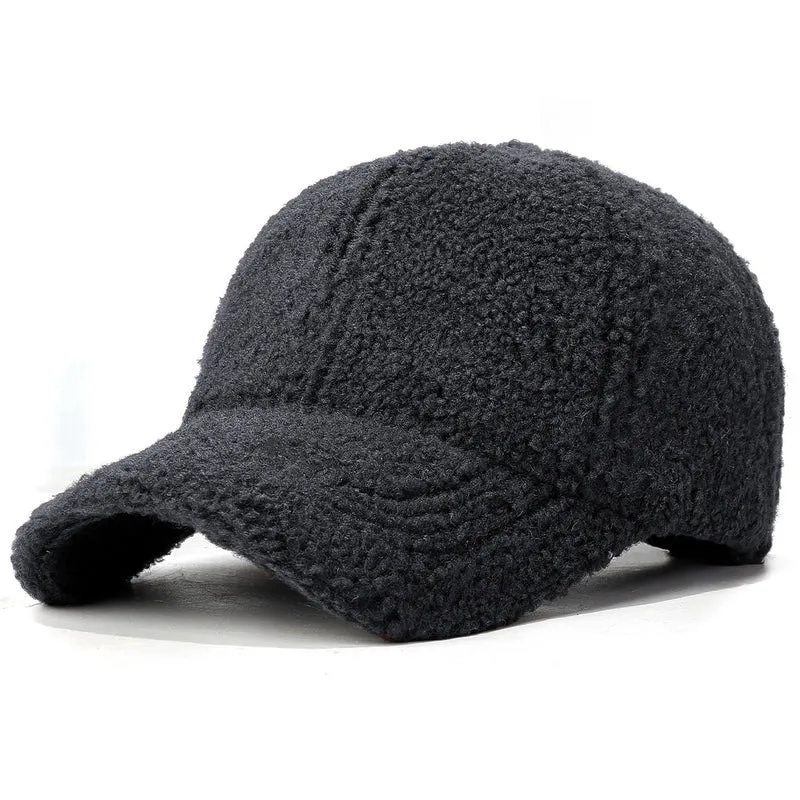 Damen Plüsch-Fleece-Baseballkappe Skanto