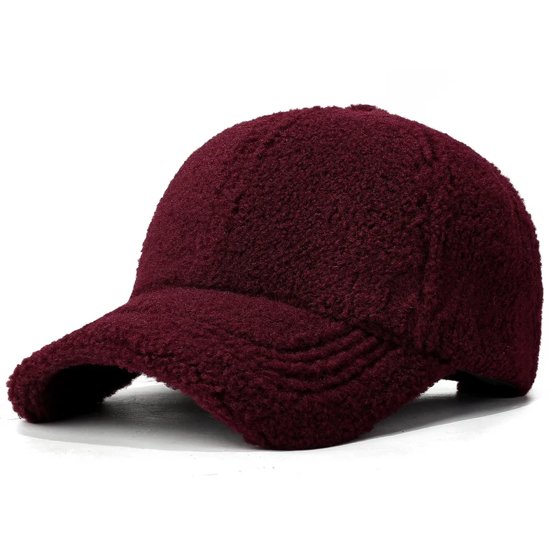 Damen Plüsch-Fleece-Baseballkappe Skanto