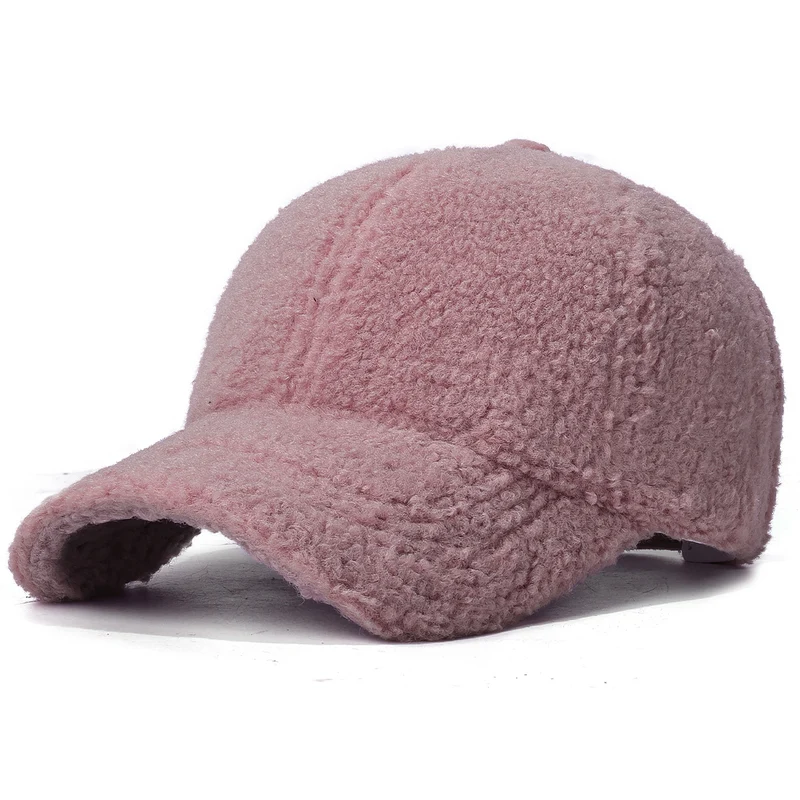 Damen Plüsch-Fleece-Baseballkappe Skanto