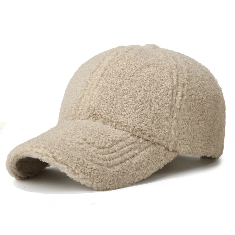 Damen Plüsch-Fleece-Baseballkappe Skanto