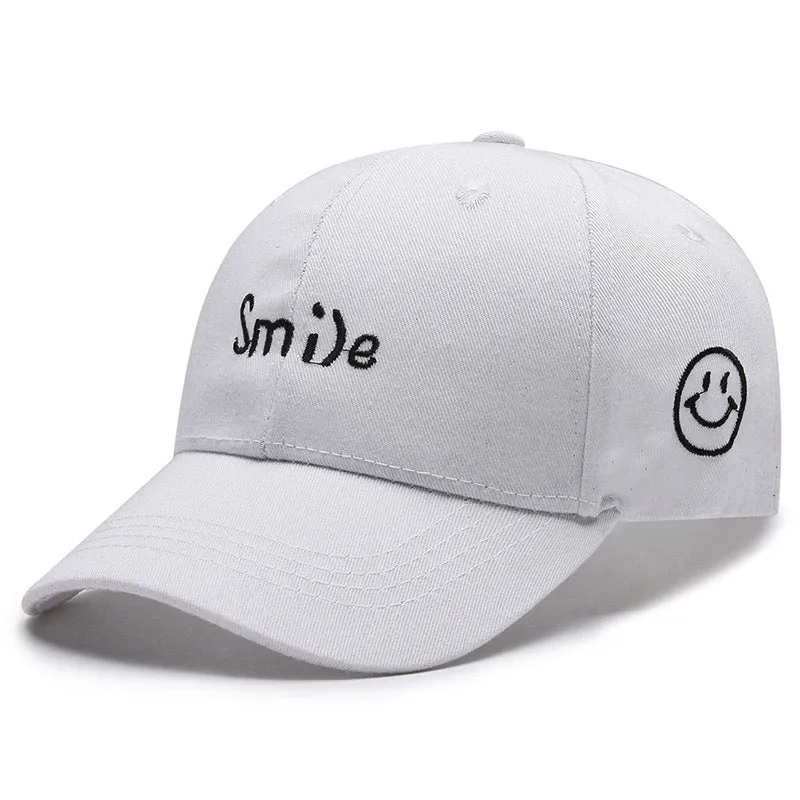 Damen Bestickte Smile-Kappe Skanto
