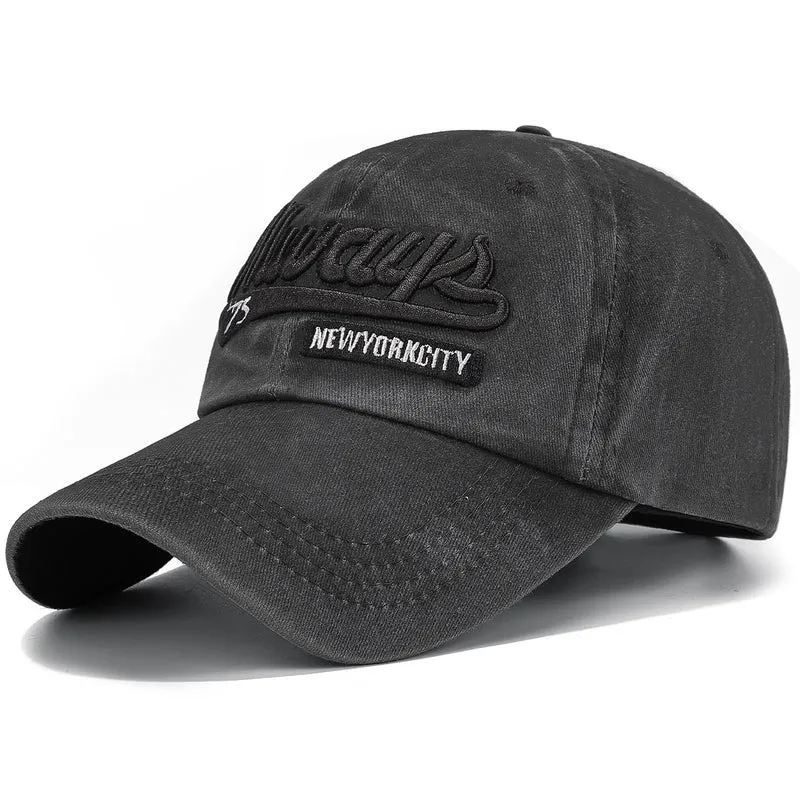 Bestickte Baumwoll-Baseballkappe für Damen Skanto