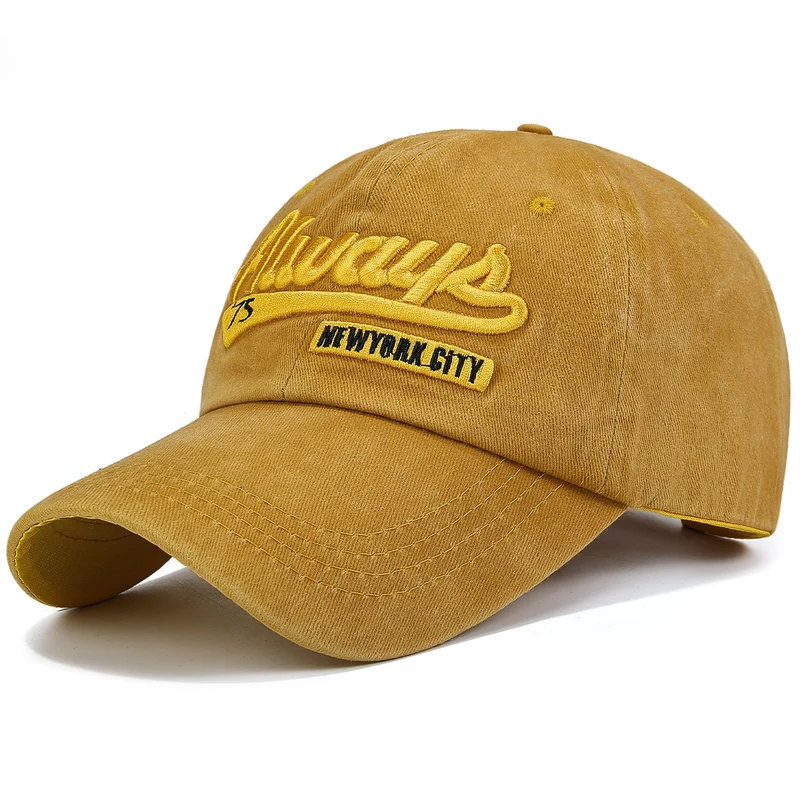 Bestickte Baumwoll-Baseballkappe für Damen Skanto