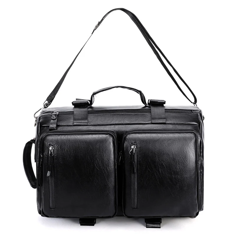 Herren Stilvoller und funktionaler Lederrucksack Skanto