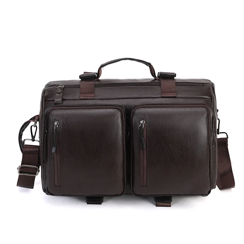 Herren Stilvoller und funktionaler Lederrucksack Skanto