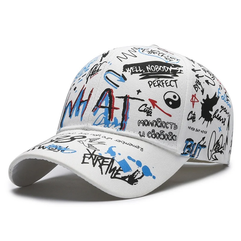 Unisex Baseball Cap im Graffiti-Stil Skanto