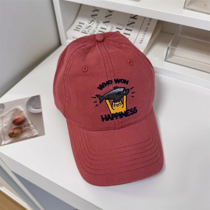Damen Verstellbare Baseballkappe mit verspielter Stickerei Skanto