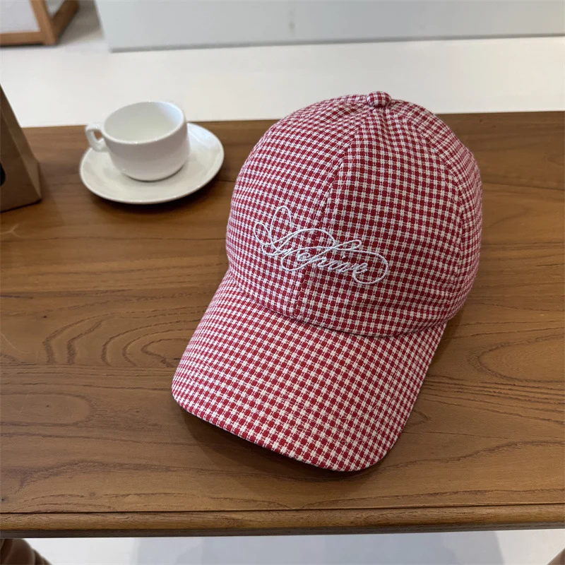 Damen Baseballkappe mit Vichy-Karo Skanto
