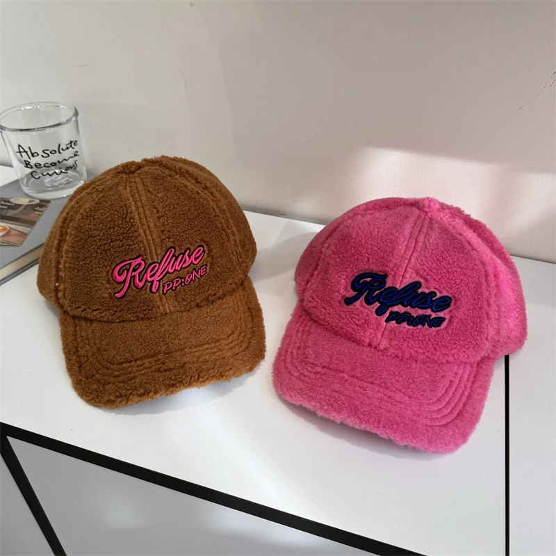 Damen Baseballkappe mit flauschiger Textur Skanto