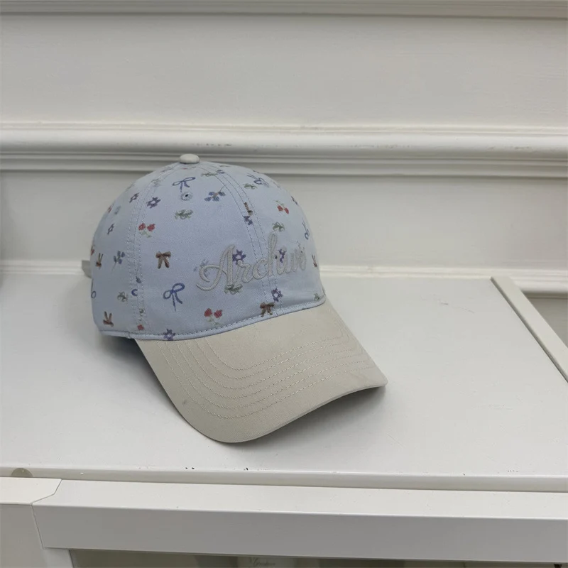 Damen Baseballkappe mit Blumenstickerei Skanto