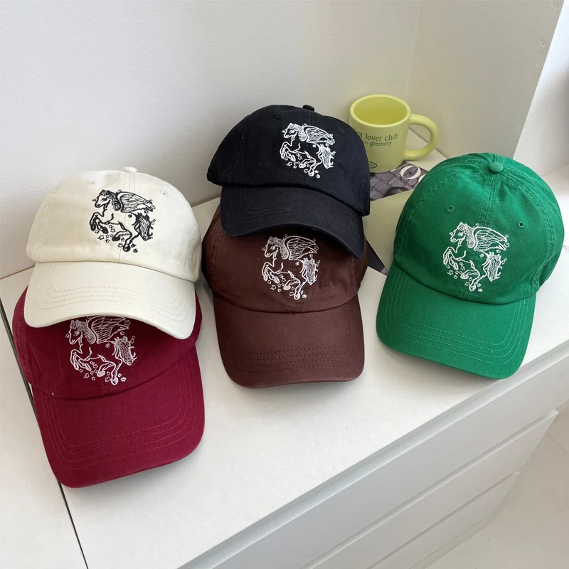 Bestickte Pegasus-Baseballkappe Skanto