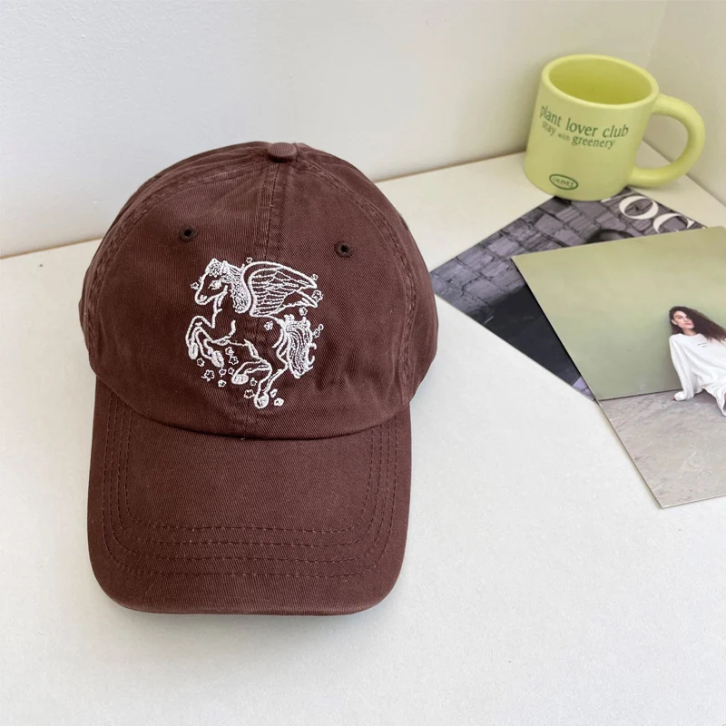 Bestickte Pegasus-Baseballkappe Skanto