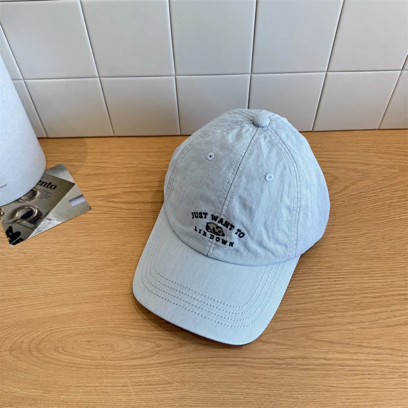 Damen Lässige verstellbare Baseballkappe mit Stickerei Skanto