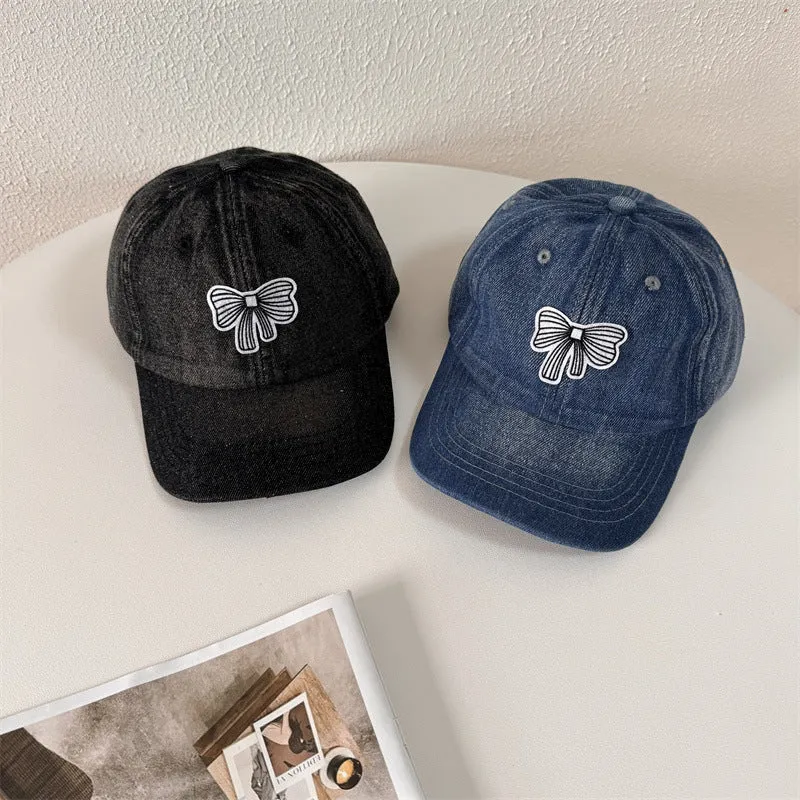 Damen Lässige Denim-Baseballkappe Skanto