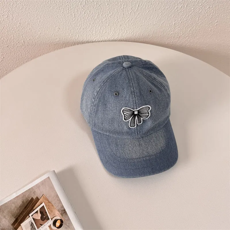 Damen Lässige Denim-Baseballkappe Skanto